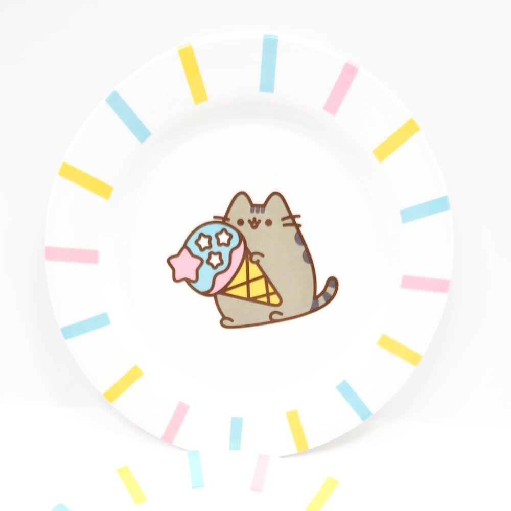 NWOT Pusheen Box Exclusive Winter 2020 Melamine Plate Set of 2